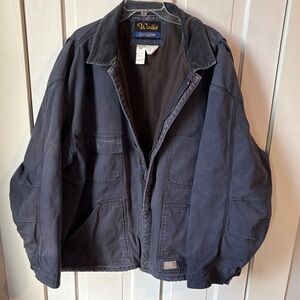 Walls Zero zone Men's Dark Blue Canvass Jacket